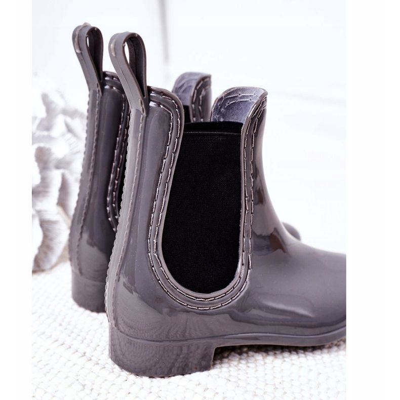 Gyermek Galoshes Jodhpur csizma Szürke liliom 1 Gyermek Galoshes Jodhpur csizma Szürke liliom 1
