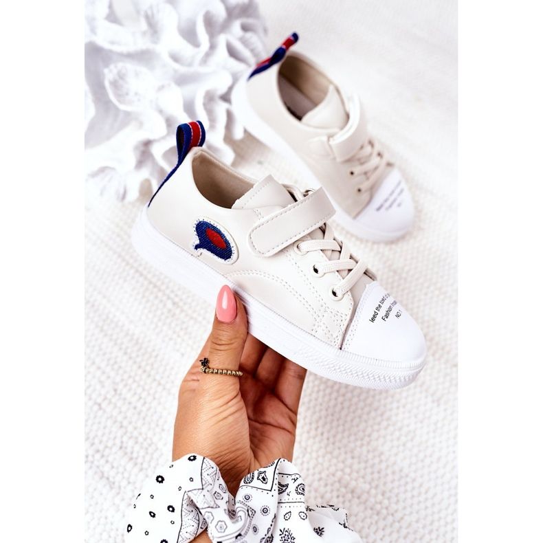 Apawwa Gyermek bézs rajzfilm tépőzáras cipők 1