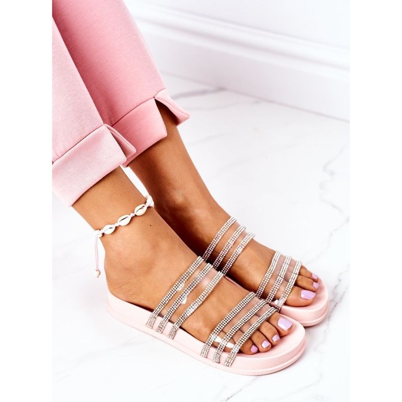 PS1 Gumis papucs rózsaszín cirkónium -dioxiddal Miss You 1 PS1 Gumis papucs rózsaszín cirkónium -dioxiddal Miss You 1