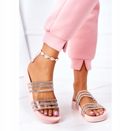 PS1 Gumis papucs rózsaszín cirkónium -dioxiddal Miss You 2 PS1 Gumis papucs rózsaszín cirkónium -dioxiddal Miss You 2