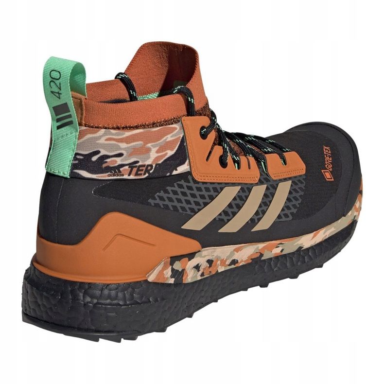 Adidas Terrex Free Hiker Gtx M FV6791 cipő barna fekete 2