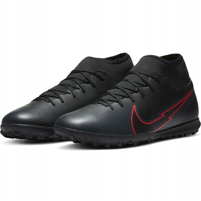 Nike Mercurial Superfly 7 Club Tf M AT7980 060 futballcipő fekete 3