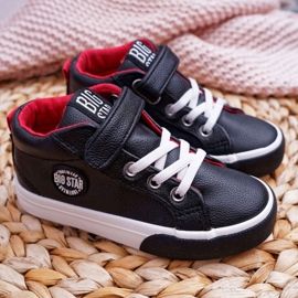 Gyermekcipők Cipők Big Star Black EE374001 fekete 1