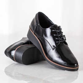 Ék cipő Vinceza fekete 1