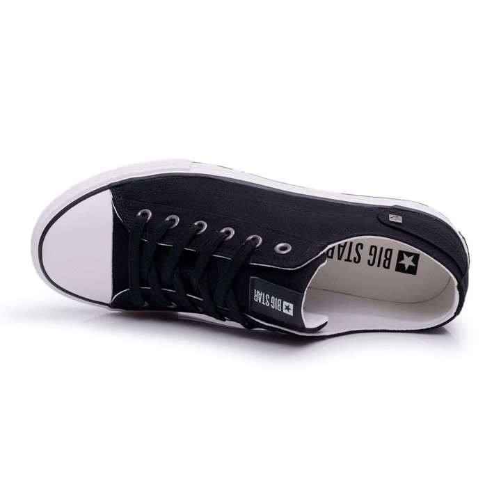 Férfi cipők Big Star Black DD174273 fekete 2