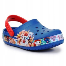 Crocs Psi Patrol Fl Paw Patrol Band Clog Jr 205509-4GX piros kék 1 Crocs Psi Patrol Fl Paw Patrol Band Clog Jr 205509-4GX piros kék 1