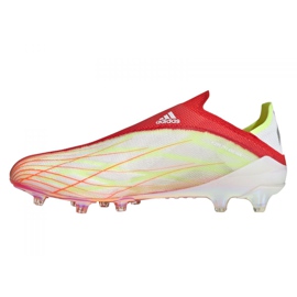 Adidas X Speedflow + Ag M FY6872 futballcipő piros, narancssárga, fehér piros 1 Adidas X Speedflow + Ag M FY6872 futballcipő piros, narancssárga, fehér piros 1