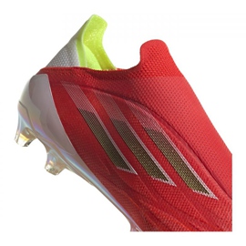 Adidas X Speedflow + Ag M FY6872 futballcipő piros, narancssárga, fehér piros 2