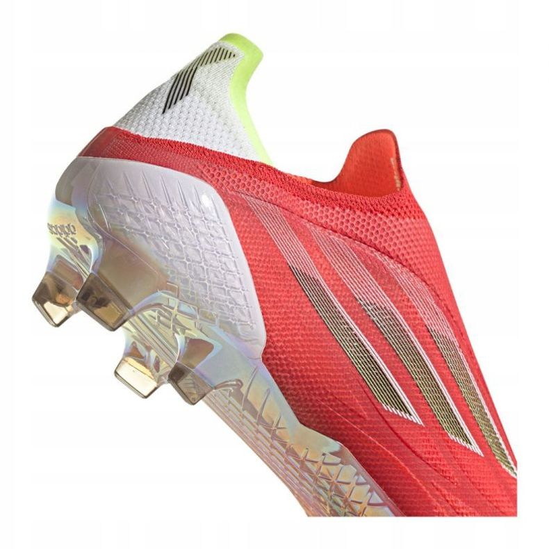 Adidas X Speedflow + Fg M FY3338 futballcipő piros piros 2 Adidas X Speedflow + Fg M FY3338 futballcipő piros piros 2