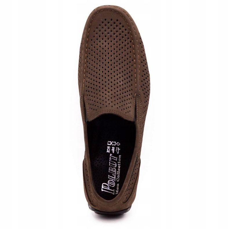 Polbut Férfi bőrnaplók 2105P sötétbarna 7