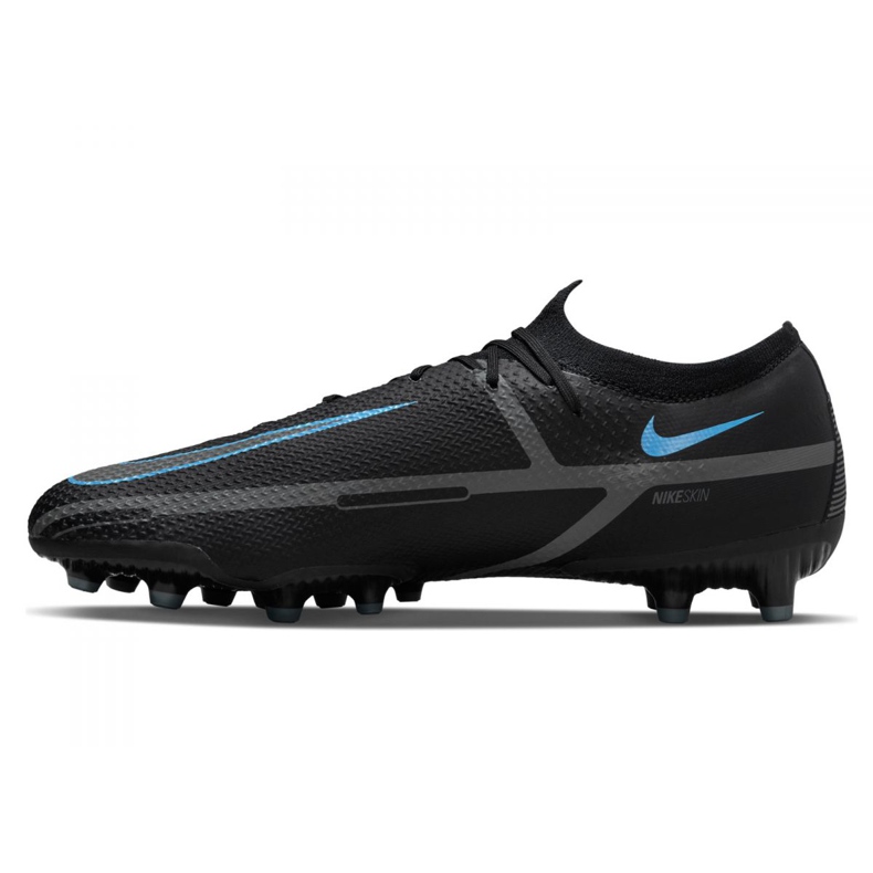 Nike Phantom GT2 Pro Ag M DC0760-004 futballcipő fekete fekete 1