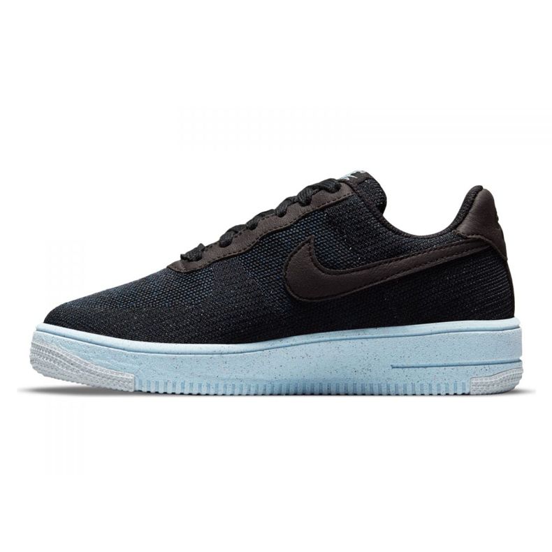 Nike Air Force 1 Crater Flyknit Jr DH3375-001 cipő fekete 2