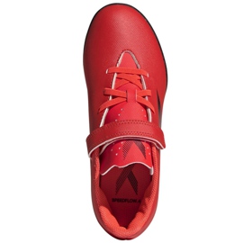 Adidas X Speedflow.4 H&L Tf Jr FY6874 futballcipő sokszínű piros 2 Adidas X Speedflow.4 H&L Tf Jr FY6874 futballcipő sokszínű piros 2