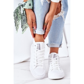 Női magas tornacipő Big Star GG274016 fehér 1