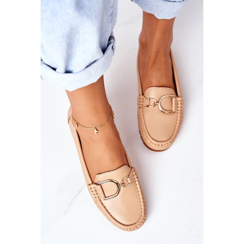 PS1 Női bőrcipők Világosbarna Belváros 1