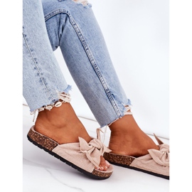 PS1 Kordbársony papucs bézs nyári parafával 2 PS1 Kordbársony papucs bézs nyári parafával 2