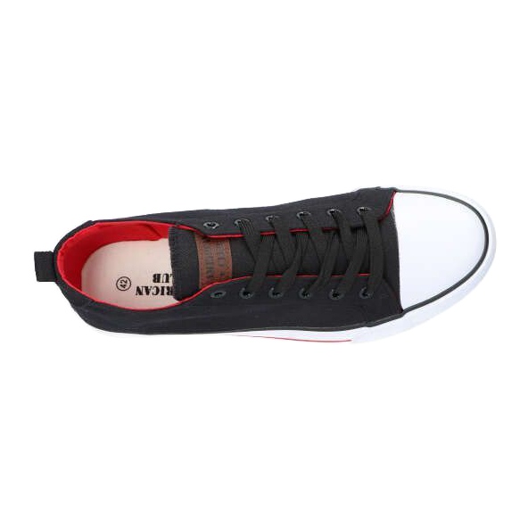 Fekete American Club LH26 / 21 Cipők piros 3