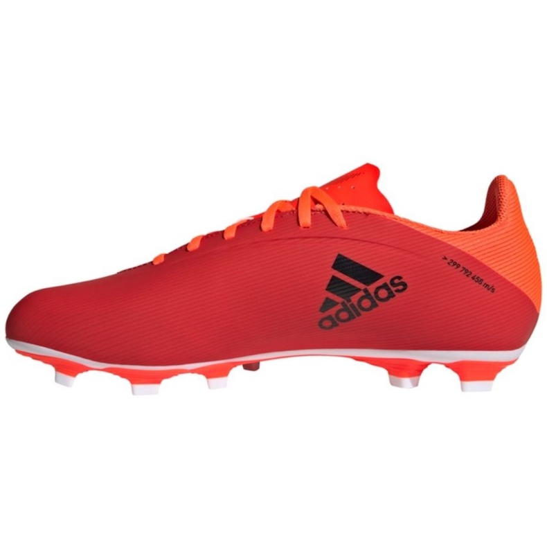 Adidas X Speedflow.4 FxG M FY3293 futballcipő piros piros 1 Adidas X Speedflow.4 FxG M FY3293 futballcipő piros piros 1