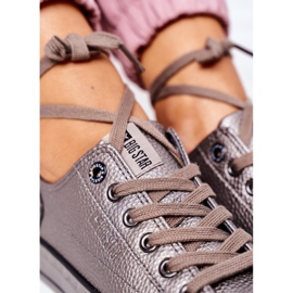 Női tornacipő Big Star II274003 Grafit sokszínű 2