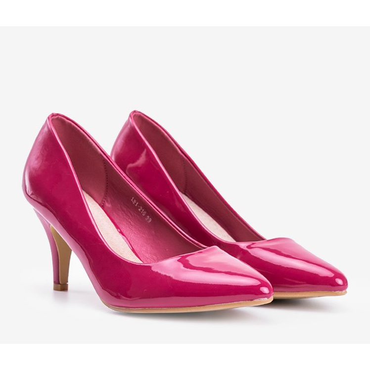 Sötét rózsaszín pumpák a Faith tűsarkún 1