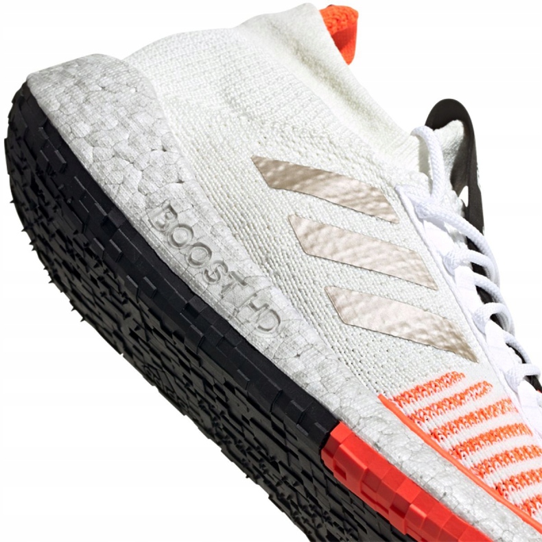 Adidas PulseBOOST Hd M EE9564 cipő fehér narancssárga 2