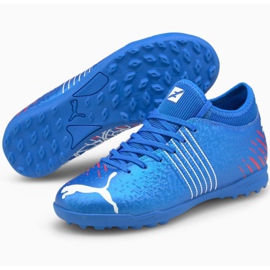 Puma Future Z 4.2 Tt Jr 106509 01 futballcipő narancs, kék kék 1
