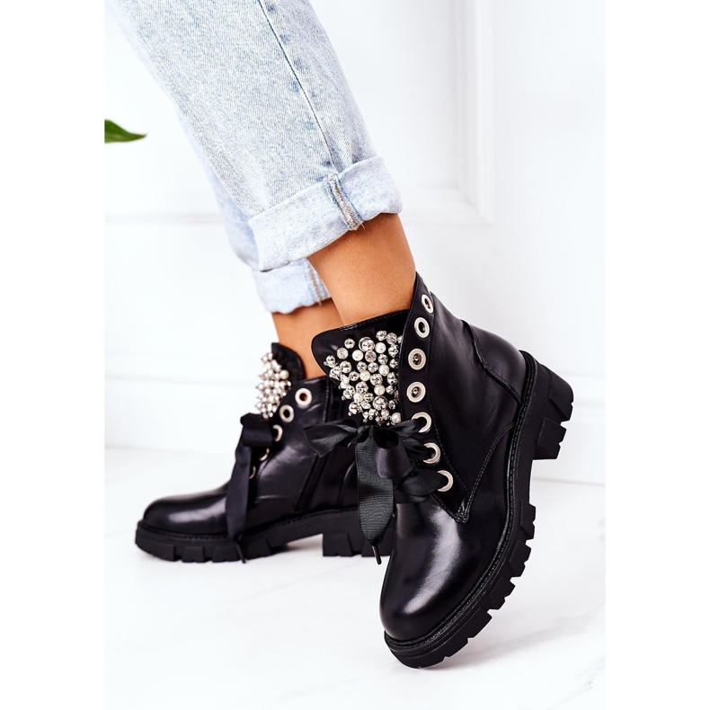 PS1 Meleg dolgozók fémgyöngyökkel Fekete Perla 2