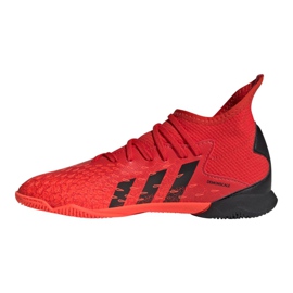Adidas Predator Freak.3 In Jr FY6288 futballcipő piros narancs és vörös 1