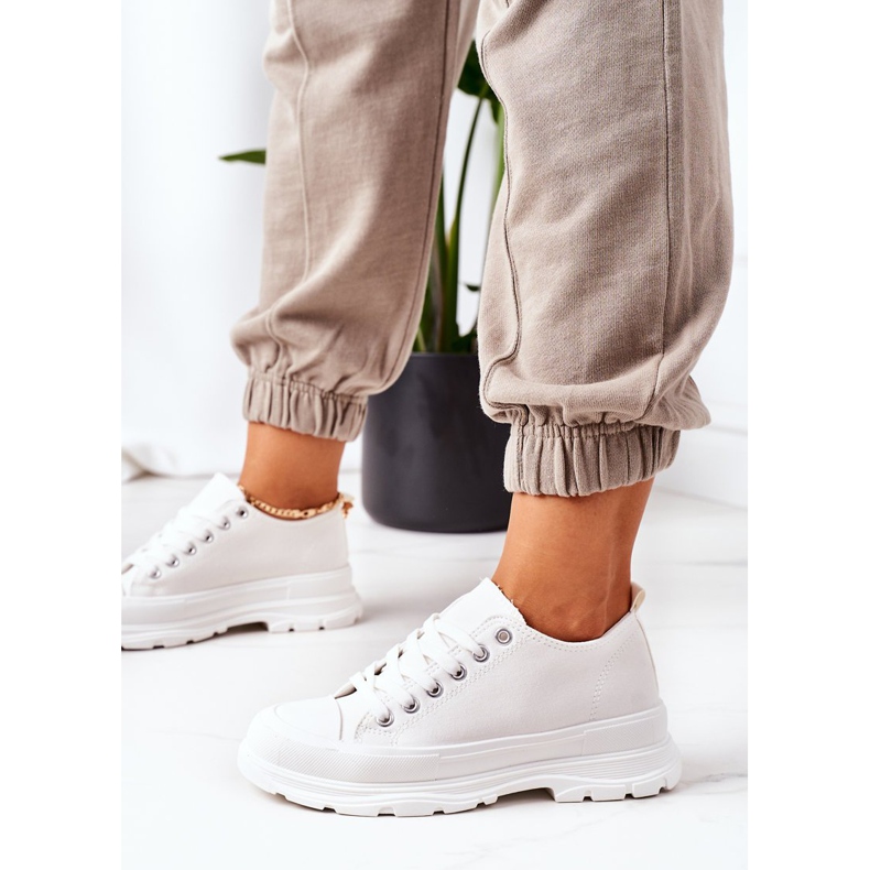 Női cipők Fehér utazási idő 1