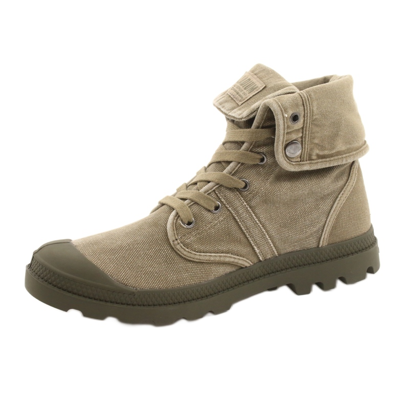 Palladium Pallabrouse Baggy M 02478-308-M cipő barna zöld 1