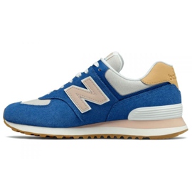 New Balance W WL574NU2 bézs kék 1