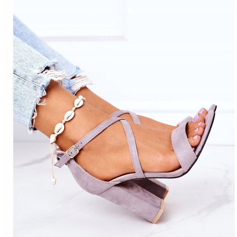 PS1 Velúr szandál egy bárban Szürke tánc velem 4