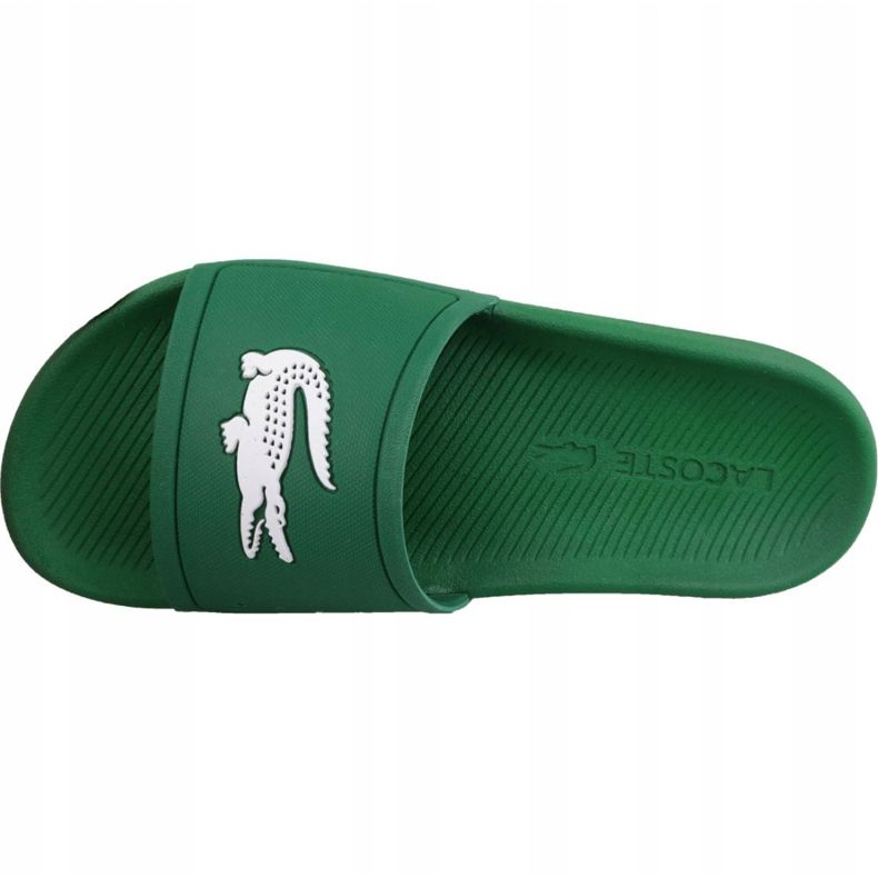 Lacoste Croco Slide 119 1 M 737CMA00181R7 zöld 2 Lacoste Croco Slide 119 1 M 737CMA00181R7 zöld 2
