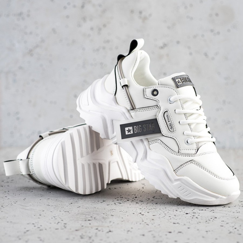 Női cipők Big Star GG274213 fehér 1