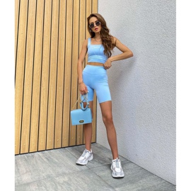 Női sportcipő Memory Foam Big Star HH274255 Fehér-lila ibolya szürke 2