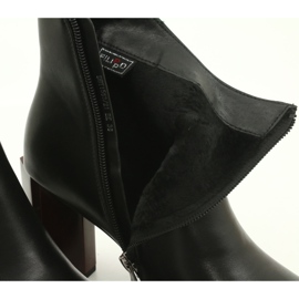 Fekete Filippo DBT1553 / 21 BK csizma 4 Fekete Filippo DBT1553 / 21 BK csizma 4