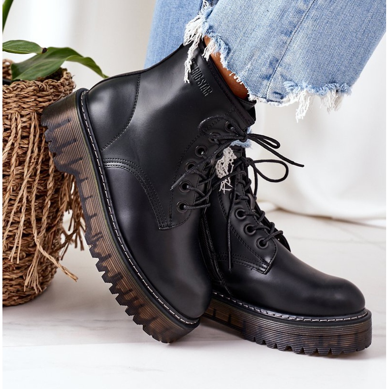 Női szigetelt munkások Big Star II274110 Fekete 2