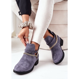 PS1 Velúr csizma lánccal Blue Elvira kék 2 PS1 Velúr csizma lánccal Blue Elvira kék 2