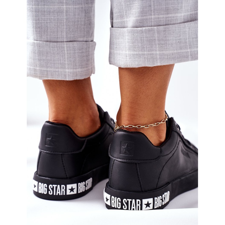 Női bőr cipők Big Star II274030 Fekete 1