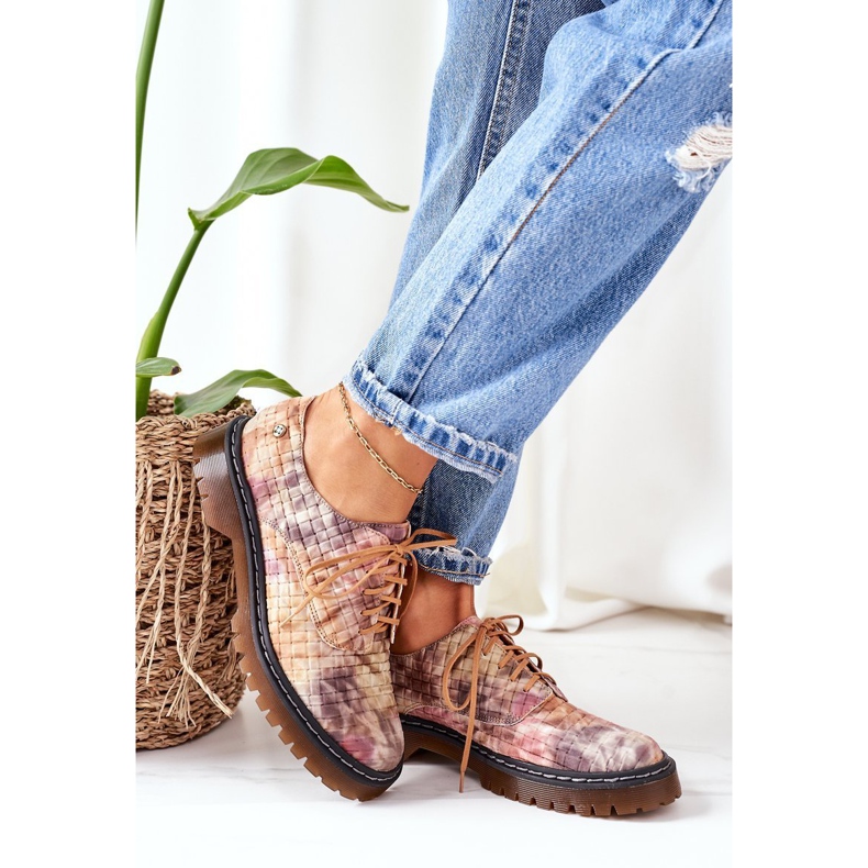 Női Oxfords bőrcipő Maciejka 04087-46 Többszínű sokszínű 2 Női Oxfords bőrcipő Maciejka 04087-46 Többszínű sokszínű 2