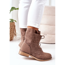 PS1 Csizma dupla felsőrésszel Világosbarna Violetta khaki 1 PS1 Csizma dupla felsőrésszel Világosbarna Violetta khaki 1