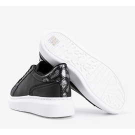 Fekete Aliccer vaskos cipők 1