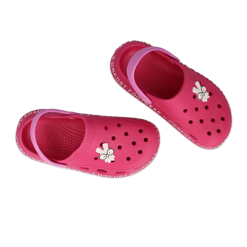 Befado más gyermekcipő - sötét rózsaszín 159Y105 fehér 3