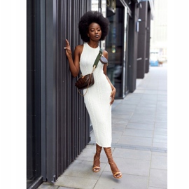 PS1 Kötött szandál egy teve Catwalk bárban barna 3