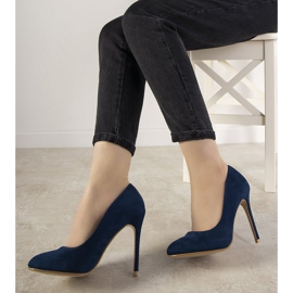 Navy blue szivattyúk a Dermeno sarkán kék 1