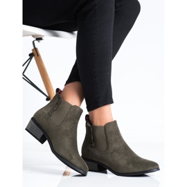 J. Star Zöld csizma egy alacsony poszton 2