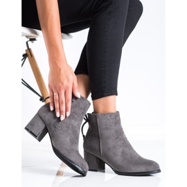 J. Star Csizma kötéssel szürke 2 J. Star Csizma kötéssel szürke 2