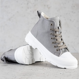 Goodin Magasszürke cipők 1