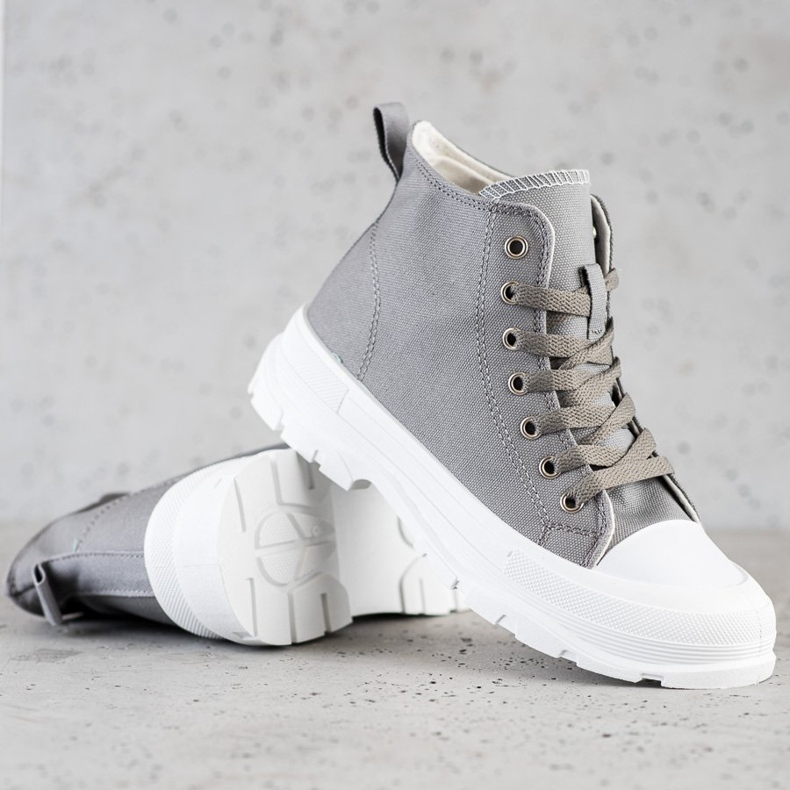 Goodin Magasszürke cipők 1