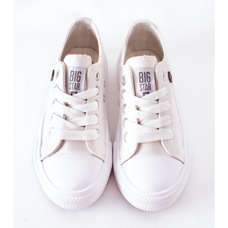 Gyermek bőr cipők Big Star FF374300 Fehér 1